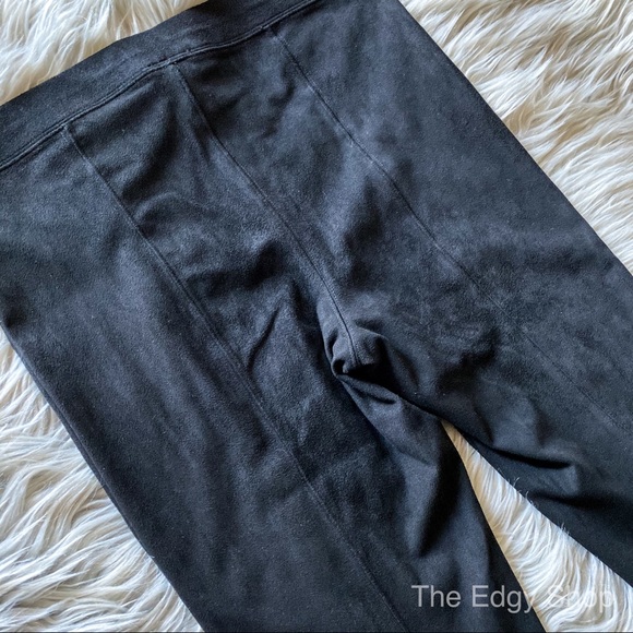 Express | Faux Suede Ankle Zip Legging - Picture 5 of 7